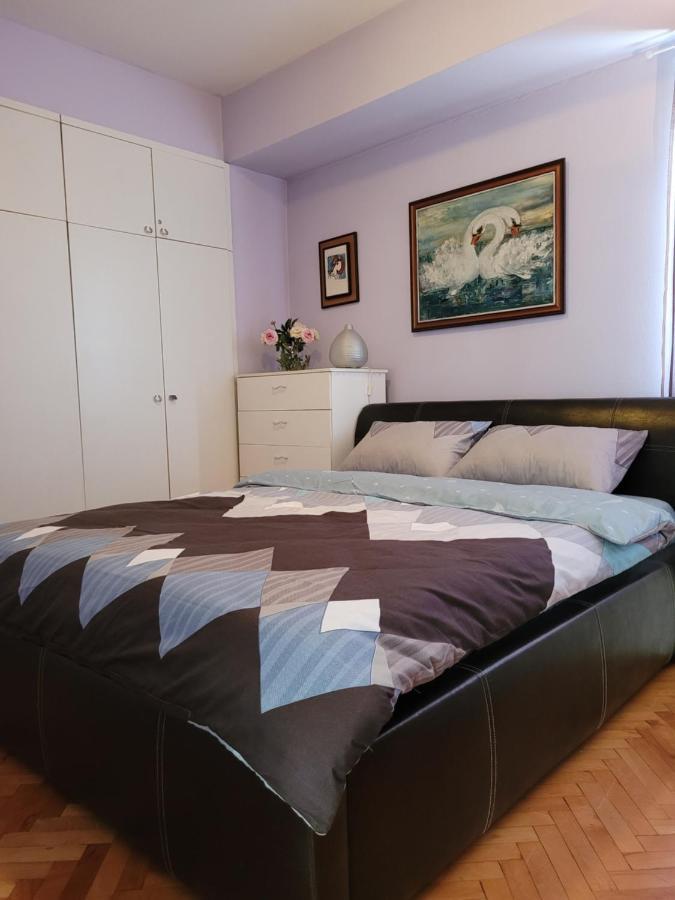 Soleil Central Apartments Skopje Bagian luar foto